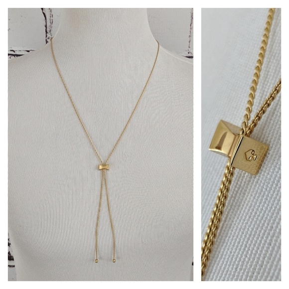kate spade Jewelry - {Kate Spade} Bolo Tie Necklace